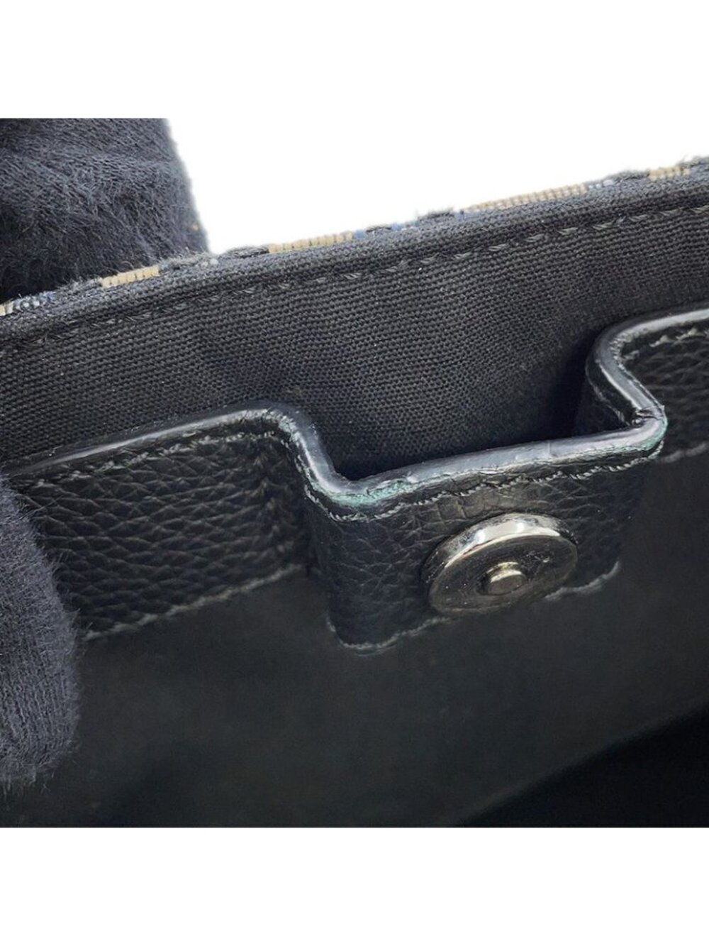 Dior Tote Oblique Saddle Canvas Leather Trotter - Picture 8 of 10